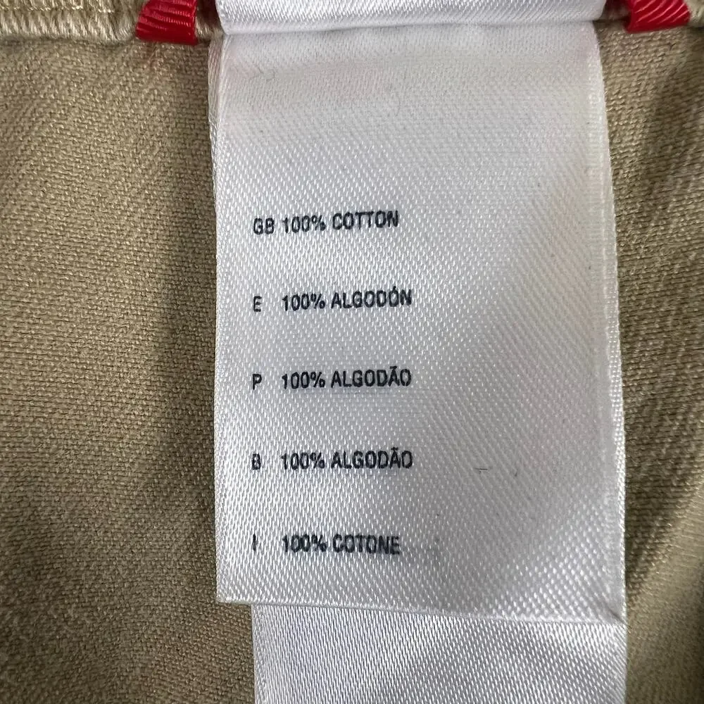 North Face Cargo Pants Mens 34x30 Khaki Cotton Straight Leg Utility Outdoor Tan